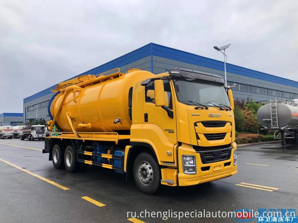 Isuzu 6x4 Sewage Suction Truck 1 Jpg